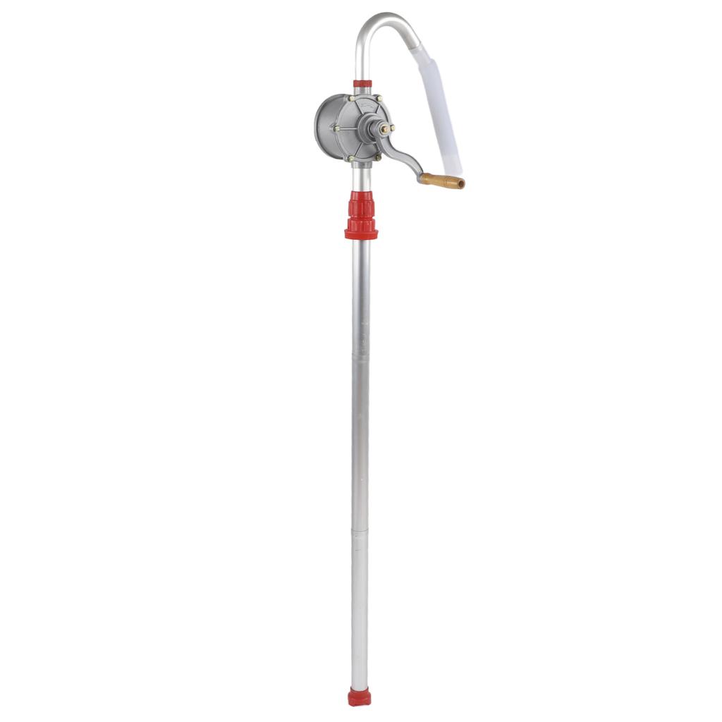 Hand Crank Rotary Oil Pump Aluminum Alloy 55 Gallon for Pumping Lubricating Fuel Oils Diesel