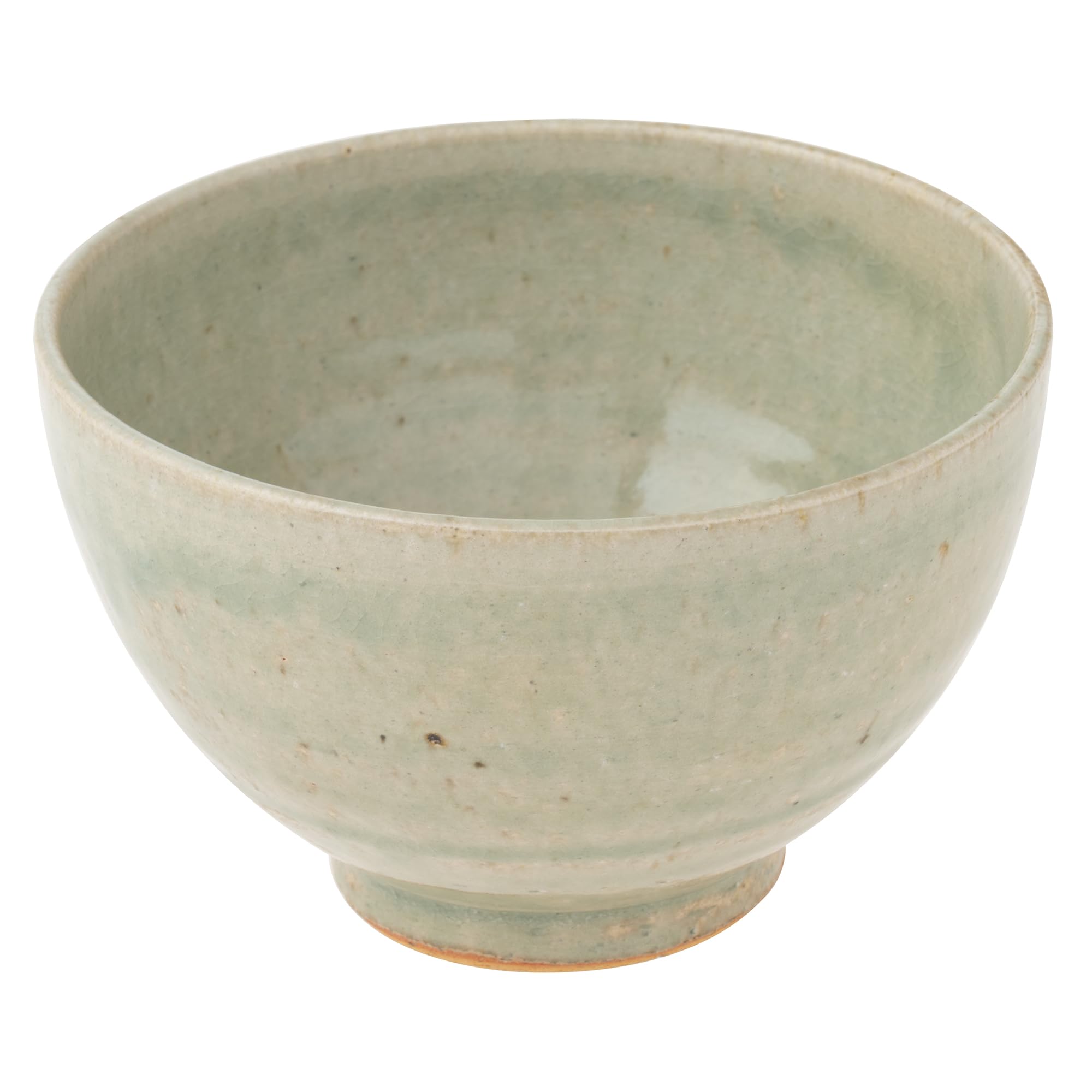 

Marui Seito Shigaraki Ware Hechimon Soup Bowl, Diameter 11cm, White Bidro, Ivory, MR-3-4217