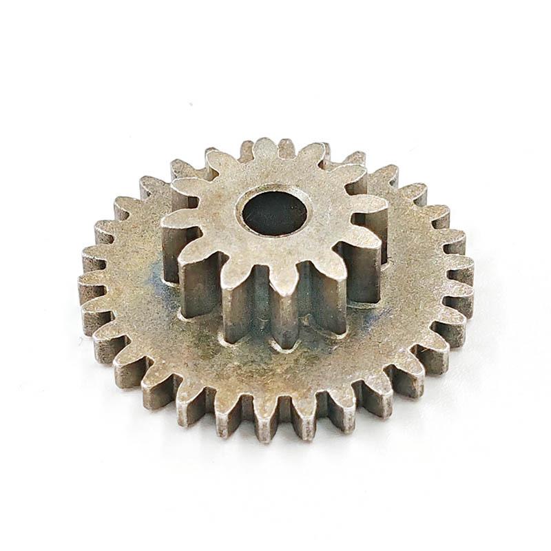 G12/30 Metal Dual Pinion Reduction Box Gear 30T 0.8M OD25.4mm + 12T 1M Od6.1mm DIY Repair Accessories 30124B