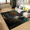 Alfombra grande para gamers de The Elder Scrolls, ideal para sala de estar, dormitorio, sofá, decoración, antideslizante para niños.