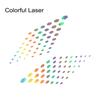 2Pcs Car Body C Pillar Stickers Dots Style DIY Vinyl Decals Auto Decoration Stickers Accessories For Volkswagen VW ID.3 ID3 GTX