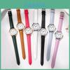 Fashionable Ladies Quartz Watch With Small Dial And Leather Strap Casual Style Waterproof Quartz Movement