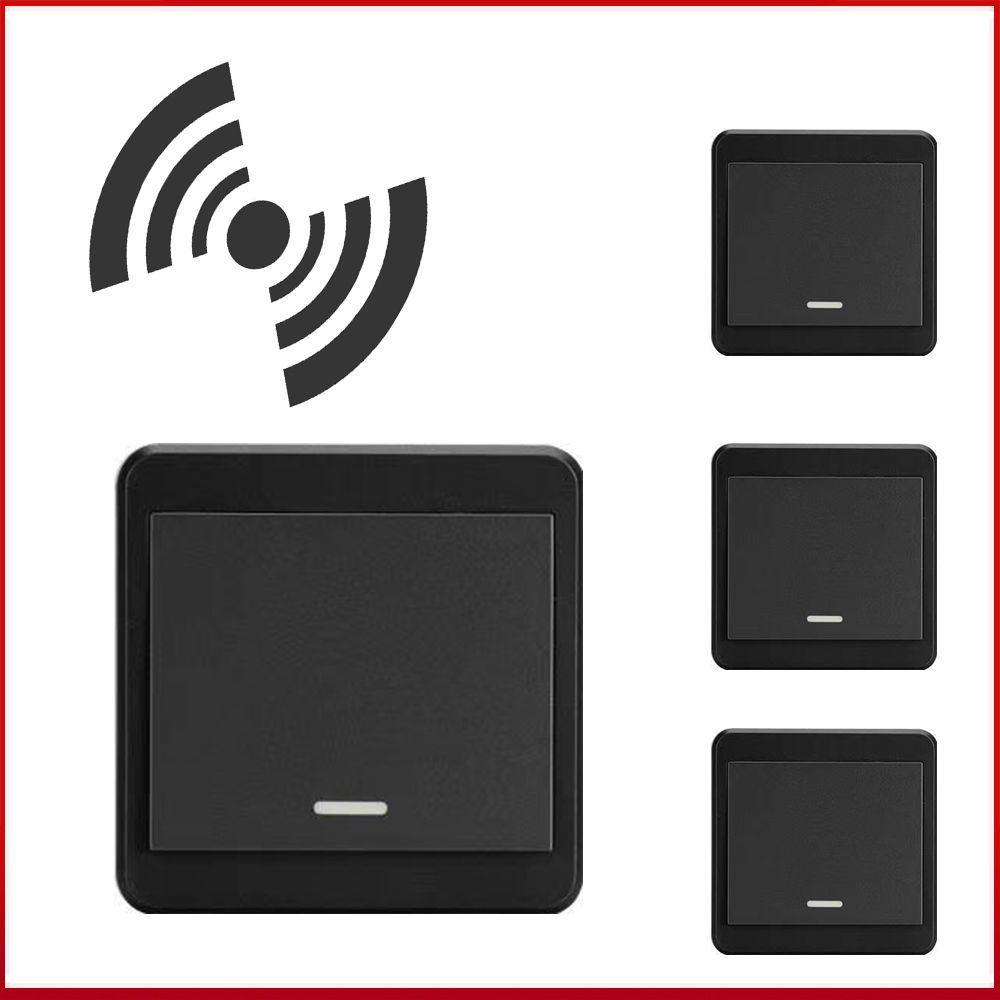 Wireless Smart Remote Master-Slave Light Switch 220V – Easy Installation