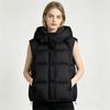 Puff Hooded Down Cotton Clothing Vest Women's Winter New Large Size Women's Loose Vest Jacket
