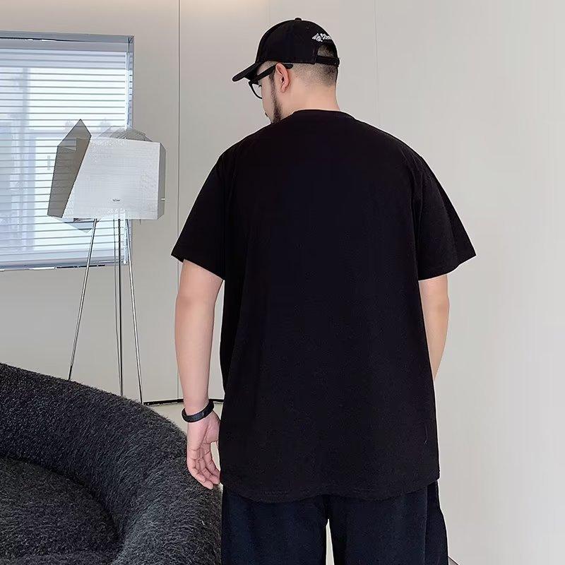 Мужская футболка большого размера с короткими рукавами — фото 3