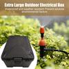 Waterproof Electrical Box Outside Cable Connection Socket Enclosure Outdoor Extension Cord Connection Box for Garden Holiday