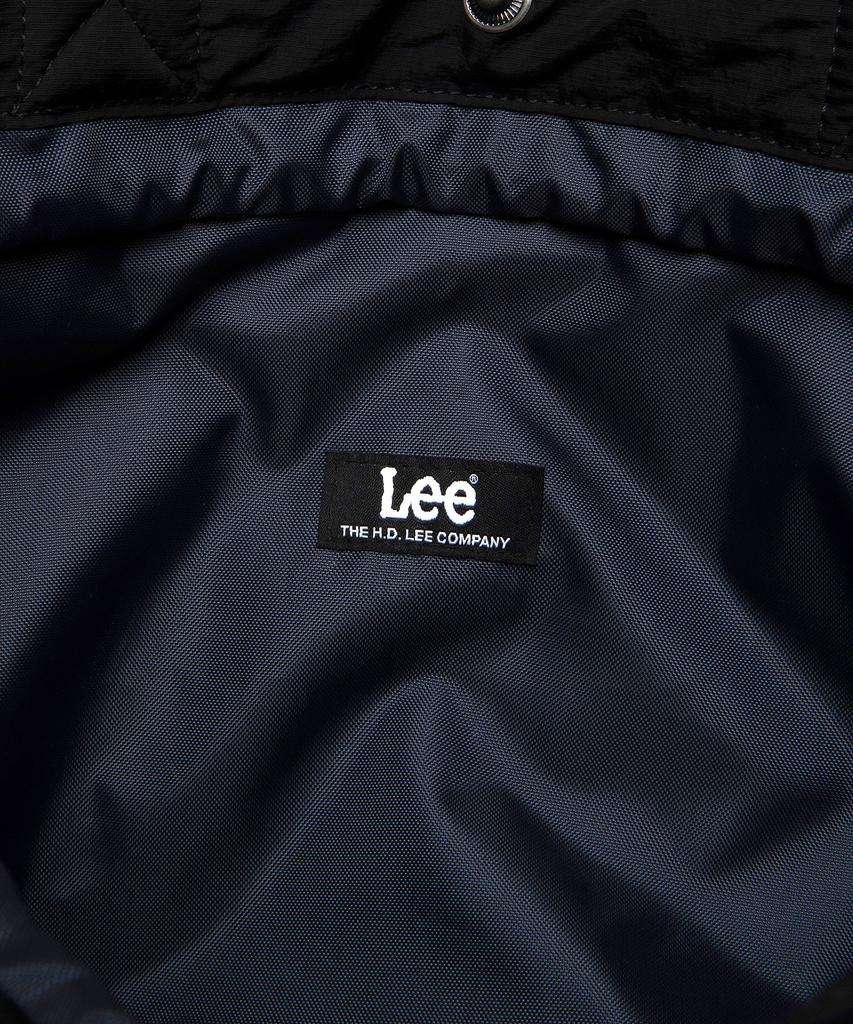 Lee Diamond Quilted Dual Pocket Helmet Bag Black