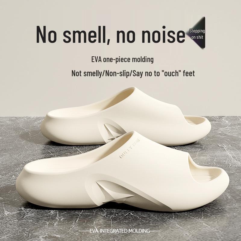 Men's & Women's Anti-Slip Thick Sole Slippers - Odor-Resistant Summer Indoor/Outdoor Bathing Shoes