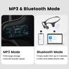 MOJAWA "Run Plus" headphones, sports, waterproof, with MP3, voice assistant, black