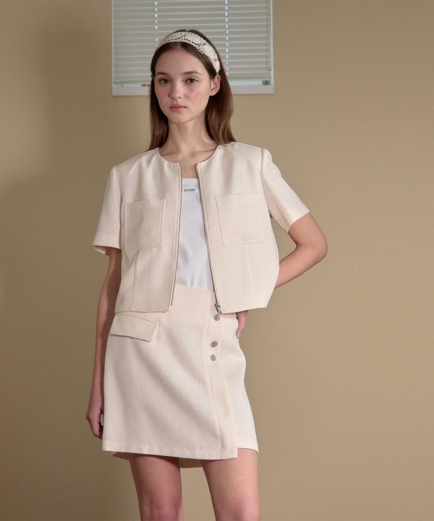 JUCYJUDY Button-Up Mini Skirt Jzsk321B