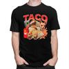 Mens Taco Bell Meme Dog T Shirt Round Neck Pure Cotton Short Sleeve Tee Shirt Casual Loose Oversized Summer Tyle Clothing