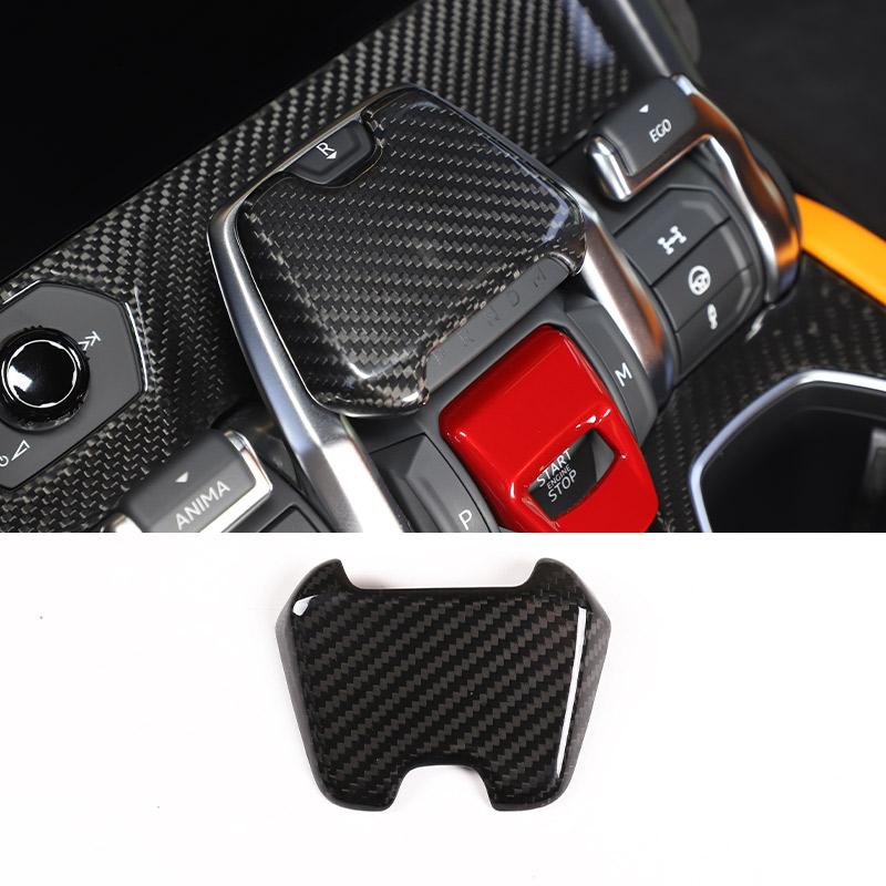 

For Lamborghini URUS Real Carbon Fiber Car Center Console Air Outlet Seat Switch Panel Frame Cover Interior Trim Sticker Kit