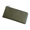 [STATUSY] Il Modo ZIP Made In Japan L-shaped Zipper Genuine Leather Women's Men's Small Long Wallet Il Modo Zip (Khaki, Left-handed)