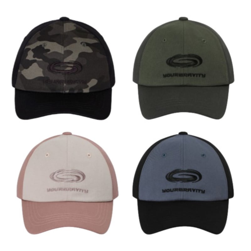 

YOURGRAVITY Gravity Hole Logo Ball Cap 4color Rose Pink & Baby Pink