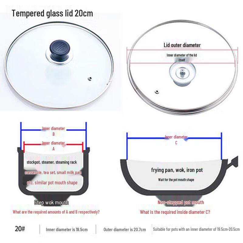 

Zhaoran Tempered Glass Pot Lid