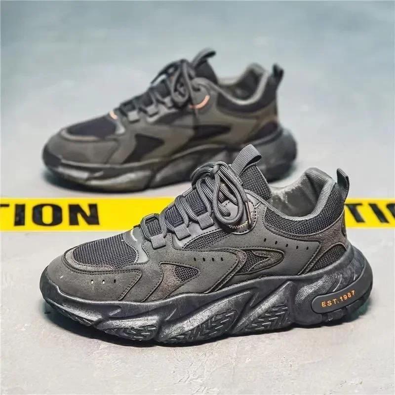 Pantofi cu platformă pentru bărbați, la modă, cu vânzări mari, confortabili și respirabili, Zapatillas De Hombre Pantofi casual la modă, pantofi sport de marcă pentru bărbați