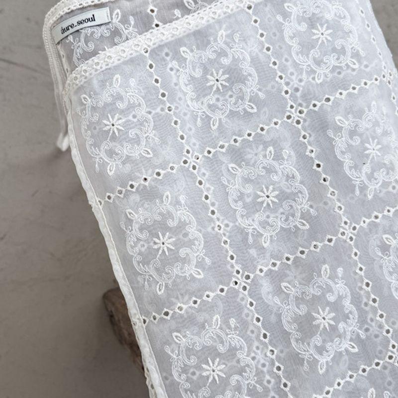 aure seoul lace wrap skirt