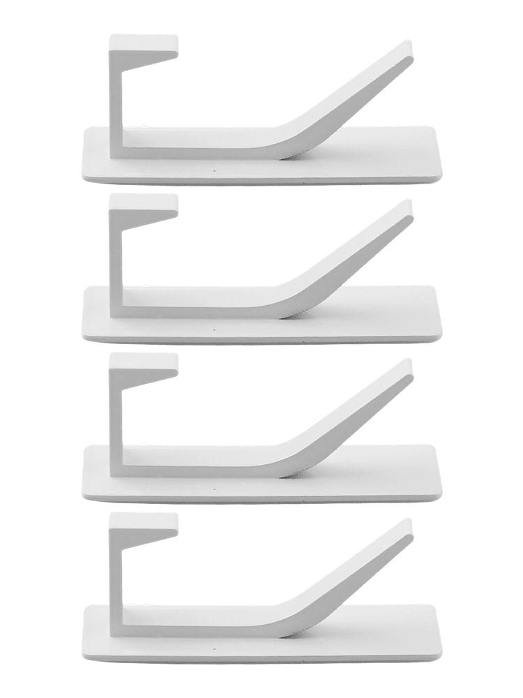 Functional Heavy Duty Shower Hooks Set of 4 for Towel and Key Storage in For Bathrooms with Easy Installation Process