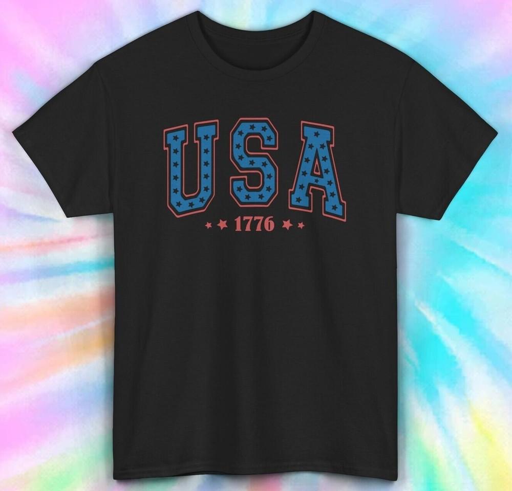 

USA 1776 Shirt | Patriotic American Independence Day Tee | S-5XL 4XL