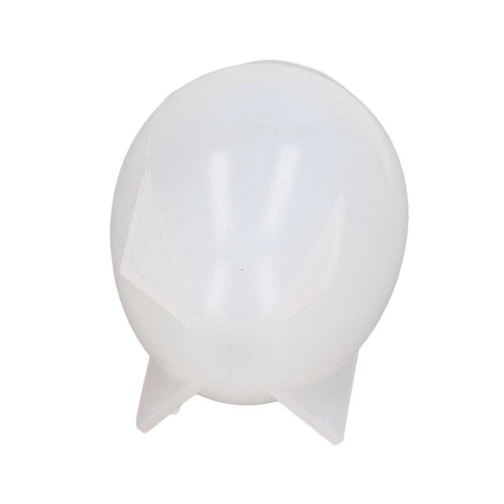 2pcs Washable Resin Sphere Mold Large Size Ball Shape Mold Egg Silicone Mold For DIY Crafts