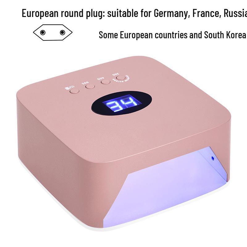 Cordless LED Nail Lamp: Fast-Drying, Rechargeable & Portable Nail Dryer for Nail Art Therapy