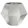 Plant Pot Silver 75 X 75 X 60 Cm Galvanized Steel