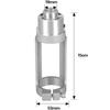 1PCS Square Hole Drill Bit Adapter,  Square Hole Drill Bit Adapter Fixed Bracket For Woodworking, The Adapter Delivers Smooth