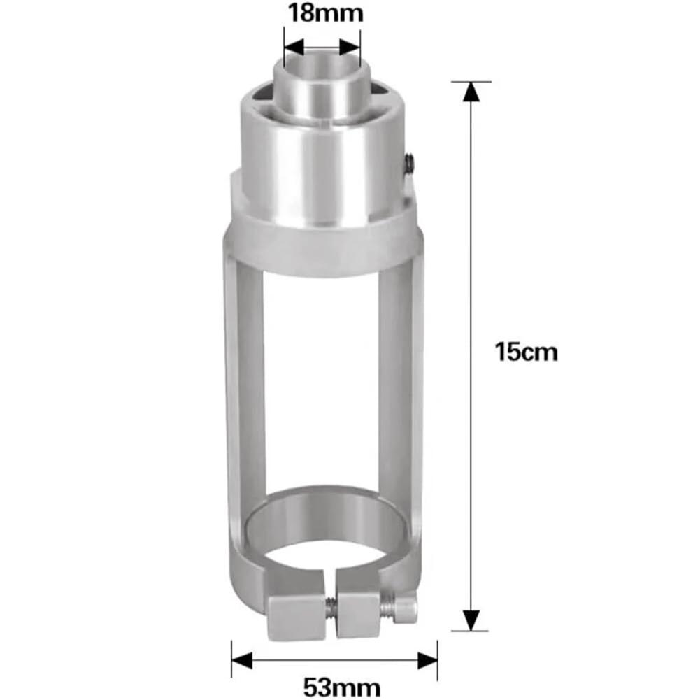 1PCS Square Hole Drill Bit Adapter,  Square Hole Drill Bit Adapter Fixed Bracket For Woodworking, The Adapter Delivers Smooth
