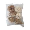 QX2E Parrots Grinding Chew Toy Chew Training Supplies Natural Rattan