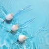 2pcs/3pcs Jellyfish Tassel Cat Toy Accessories Plush Toy with Bell Kitten Cat Toys Interactive Replacement