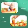 Bus Knocking Hammer Game Baby Montessori Kids Toys Fishing Maze Puzzle Music Multifunctional Bus Storage Box Educational Toys