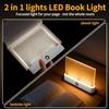Book Light: 3 Colors Rechargeable Clip-On Reading Lamp - Anti-Glare Bed Light with Timer - LED Night Light for Bedside Study