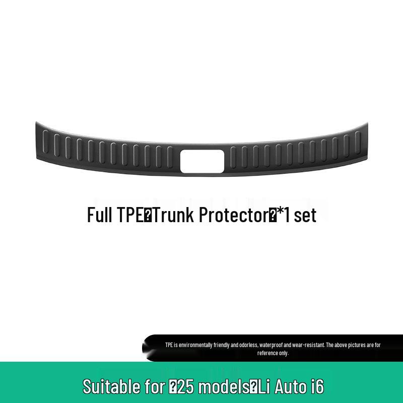 Compatible TPE Car and Trunk Floor Mats for 25 Ideal i6 Models - All-Weather Protection