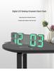 3D LED Digital Alarm Clock for Students - Modern Home Desktop & Living Room Clock