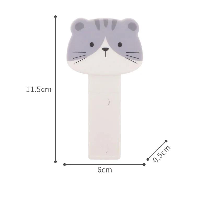 Strong Construction Toilet Lid Handle Easy To Install PP One Hand Operation Cartoon Seat Cover Lifter Household Supplies