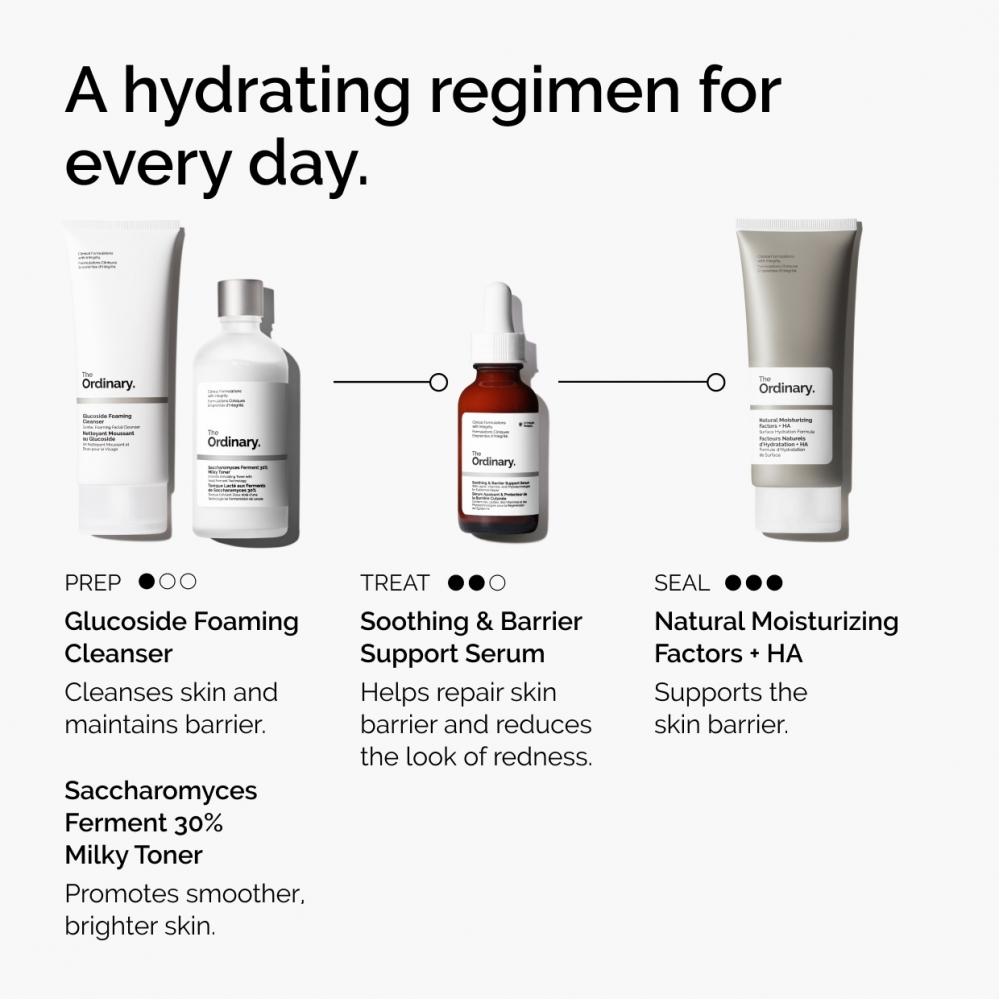 The Ordinary Soothing   Barrier Support Serum For Sensitive Skin 1 Oz