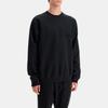 Y-3 Sweatshirt à manches longues et col rond de couleur unie pour femme Noir IW0075