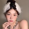 Ballet Style Feather Hair Clips Feather Side Hair Clips Gift Faux Pearl Hair Clips