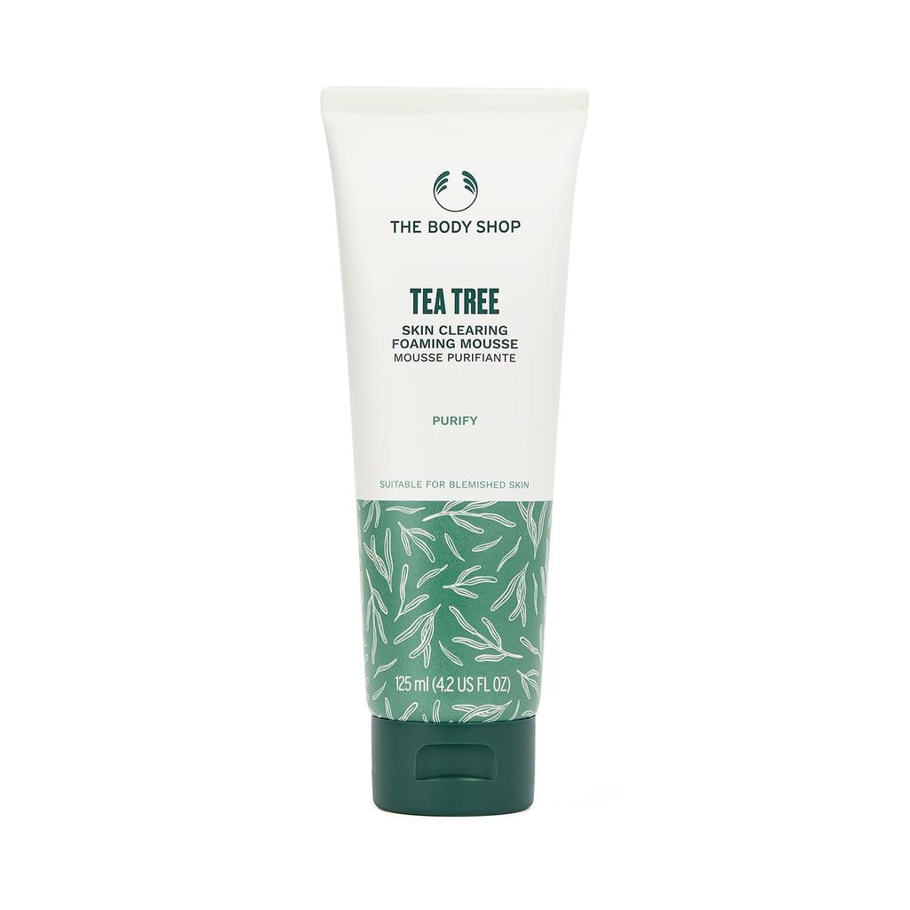 The Body Shop TT Skin Clearing Foaming Mousse 125mL Tea [Official] (Scent Tree) [Genuine]