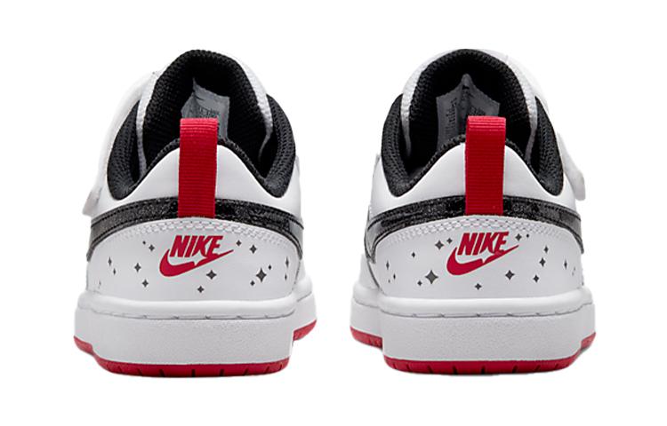 Nike Low 2 SE Comfortable Low Top Skateboard Shoes White Black Kids' DM0111-100