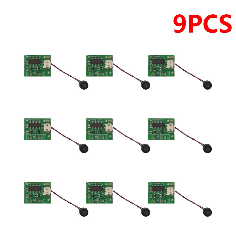 5-20 Stück DC 3,7V-5V KI Offline-Sprachschalter Steuerplatine Schallsteuerungsschaltkreis Treiberplatine Werkzeuge für einfarbiges Nachtlicht