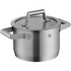 Casserole - Wmf - 729166040 - 18/10 Stainless Steel - Glass Lid - 16 Cm