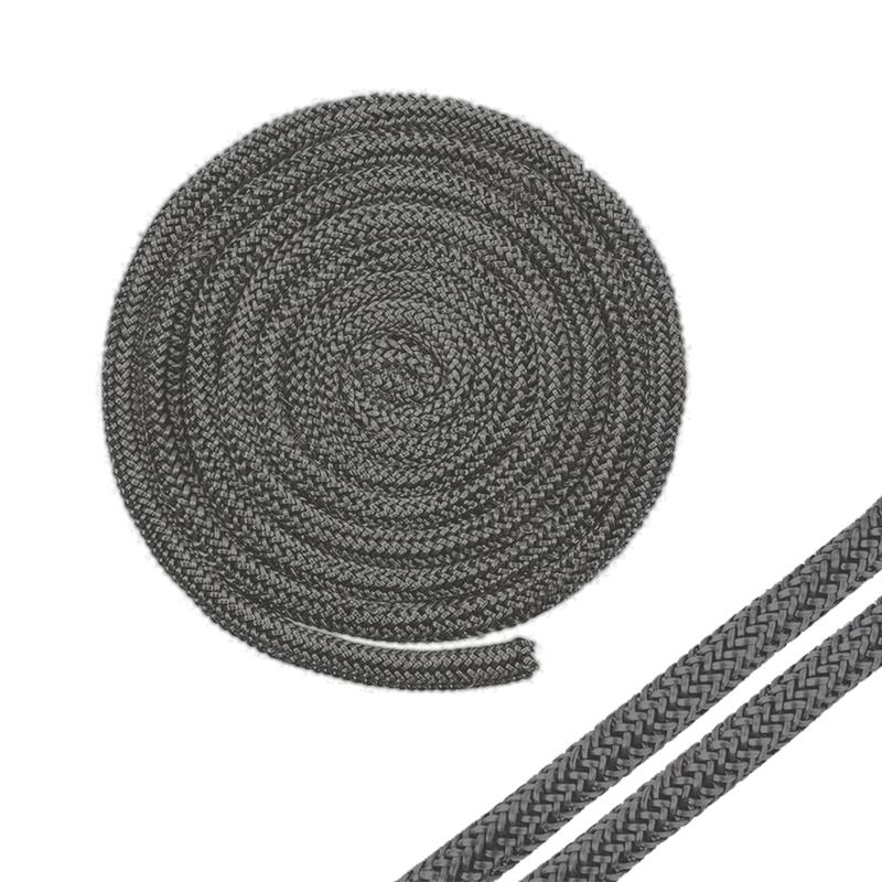 Corde d'étanchéité pour cheminée 2M 6/8/10/12mm Cordon de joint Poêle à bois Porte Fibre de verre Corde d'étanchéité haute température Remplacement