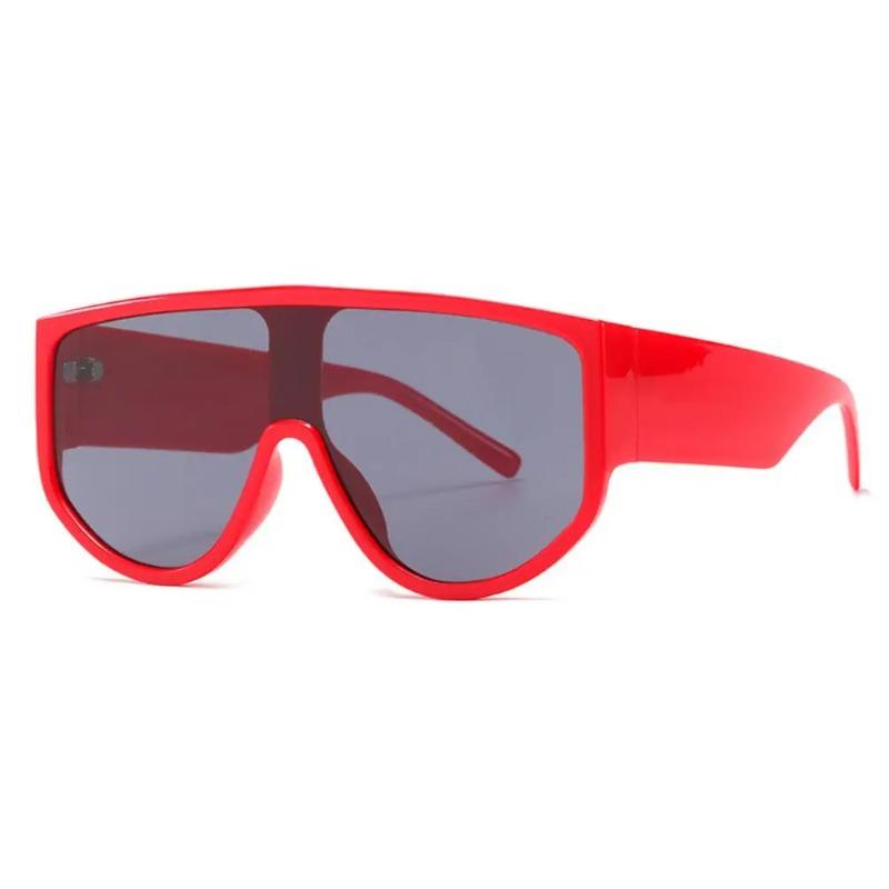 Big Yellow Lens Sunglasses Women Classic Vintage Pilot Big Frame Sun Glasses Brand Designer Oversized Shades Lady Goggle