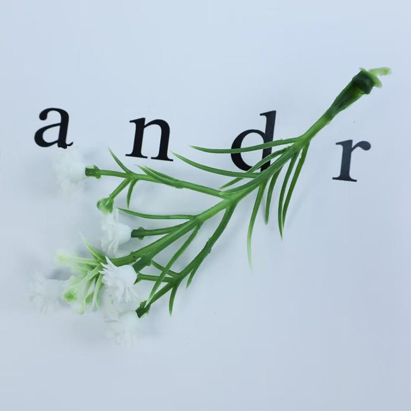 Small Fresh Simulation Starry Fork Handmade Diy Hairpin Flower Garland Headdress Decorative Accessories Artificial Plastic Flower Strings