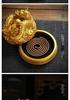 Agarwood Coil & Laoshan Sandalwood Incense Burner for Home, Bathroom, Aromatherapy, and Deodorizing with Mugwort Incense for Buddha Offerings