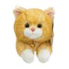 Adorable Calico Cat & Dog Plush Toy - Lying Pillow for Kids' Room Decor