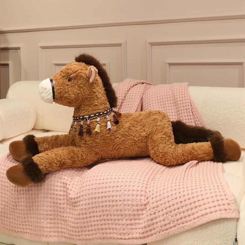 

Angel Horse Plush Toy With Pp Cotton Filling For Kids Birthday Gift коричневий