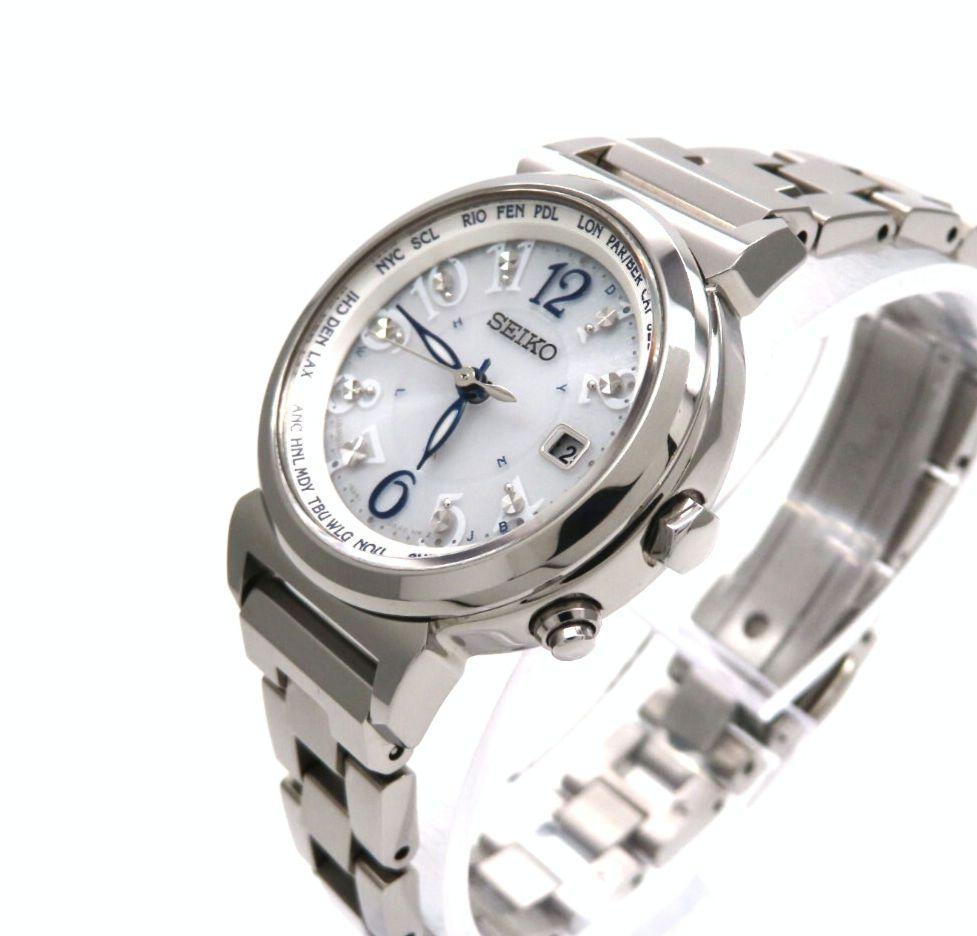 [USED] Lucky Passport SEIKO Seiko Watch Lucia White Lame Extreme