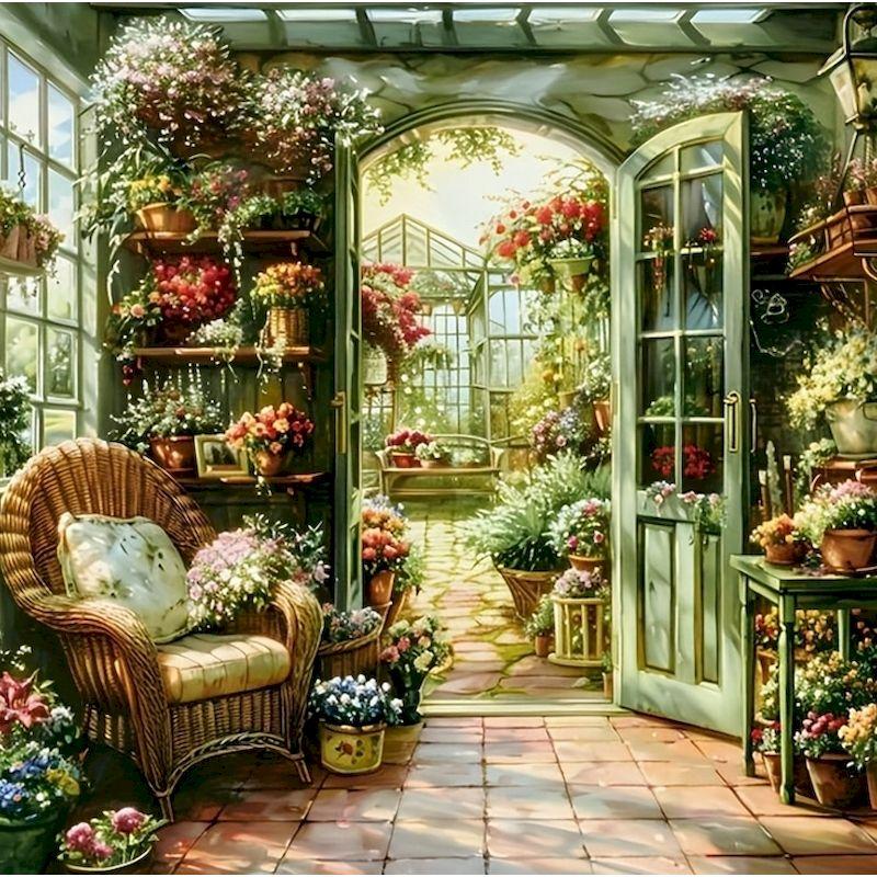 

GATYZTORY Diamond Painting Store Landscape Picture Of Rhinestones Diamond Mosaic DIY Embroidery New Arrival Handicraft Full Square 25x25cm